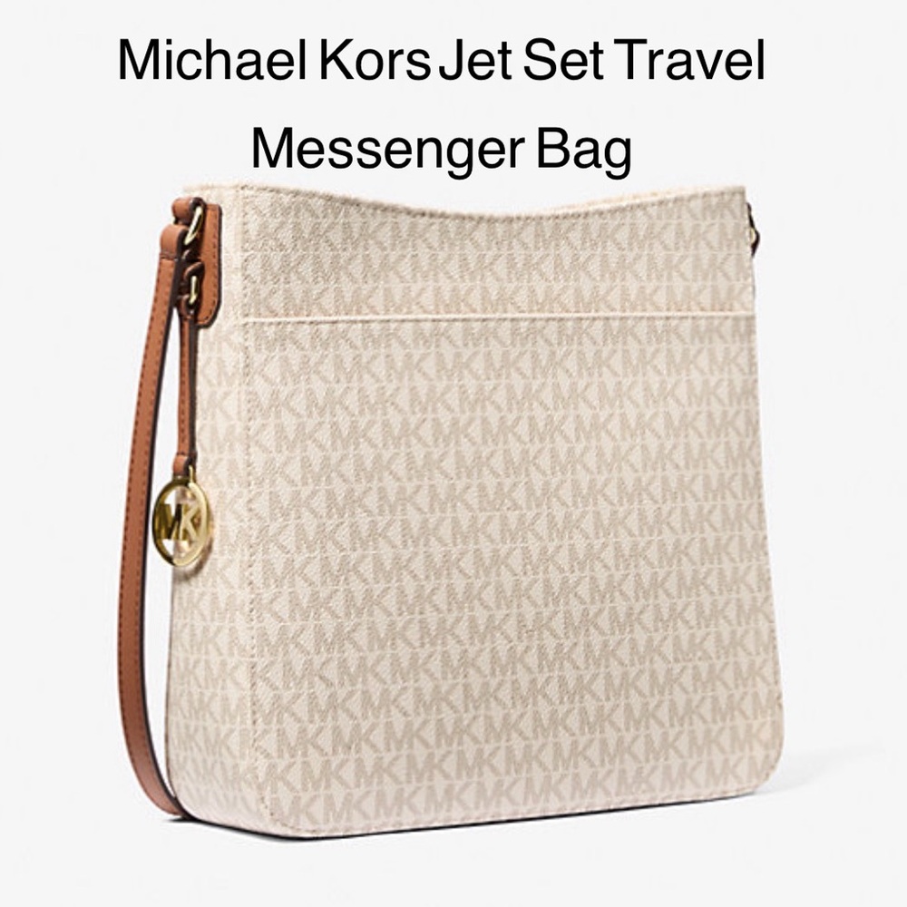Michael Kors Jet Set Travel Messenger Bag NWT